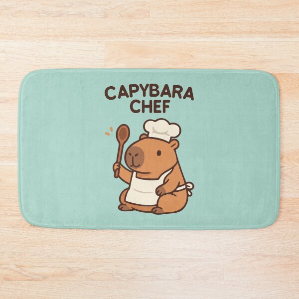Item preview, Capybara chef designed and sold by RatArt Designs.