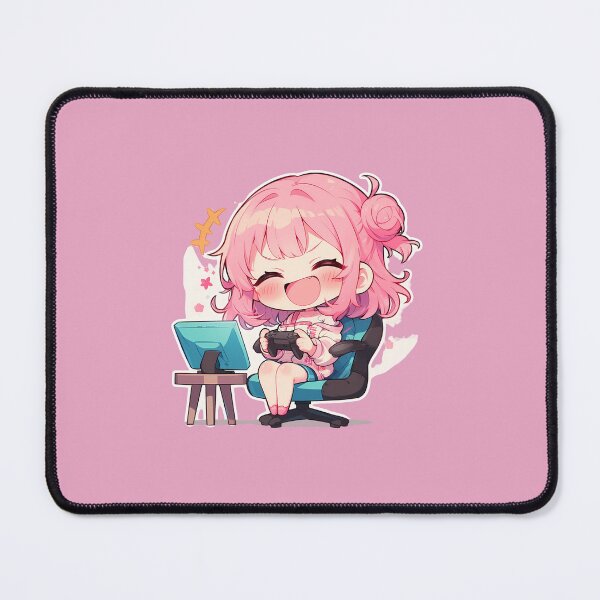 Item preview, Joyful Energetic Yui Yuigahama Oregairu Chibi Gameplay Anime designed and sold by earlobejerk.