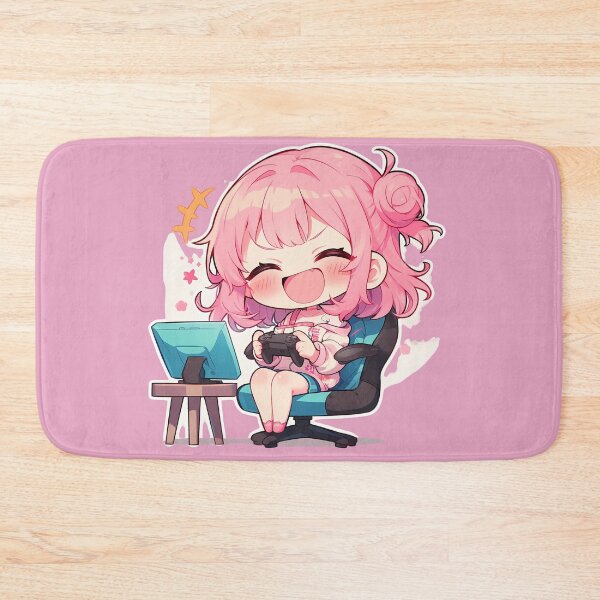 Item preview, Joyful Energetic Yui Yuigahama Oregairu Chibi Gameplay Anime designed and sold by earlobejerk.