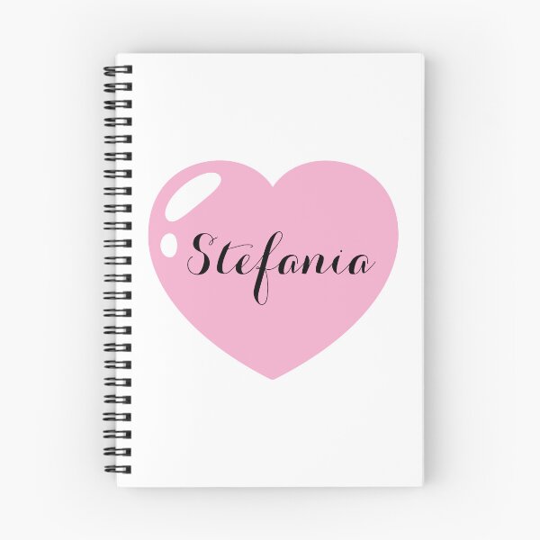 Item preview, Stefania Name with pink Heart  designed and sold by Monika Howarth.