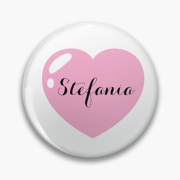 Item preview, Stefania Name with pink Heart  designed and sold by Monika Howarth.