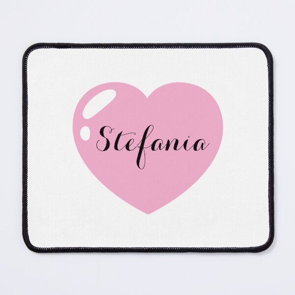 Item preview, Stefania Name with pink Heart  designed and sold by Monika Howarth.
