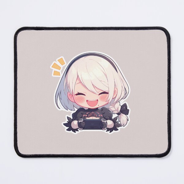 Item preview, NieR Fun Vibrant Kaine Nier Automata Chibi Gameplay Game designed and sold by earlobejerk.