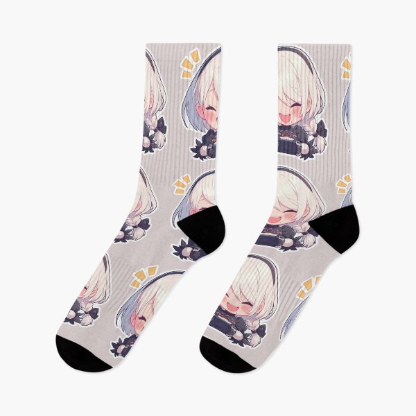 Item preview, NieR Fun Vibrant Kaine Nier Automata Chibi Gameplay Game designed and sold by earlobejerk.
