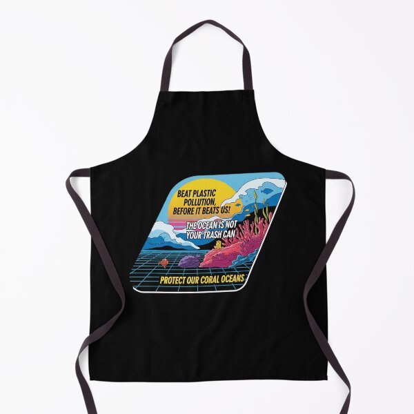 Item preview, Retro 80s Style Graphic for Ocean Protection designed and sold by ART-POD-PL.