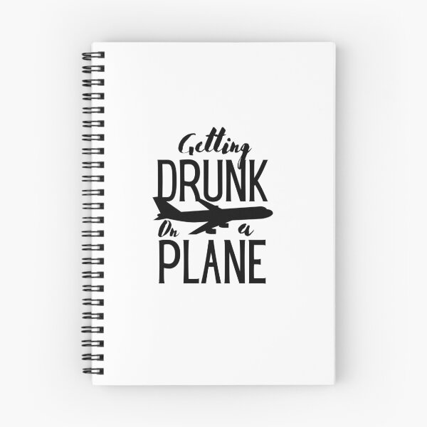 Item preview, Getting Drunk On a Plane, Funny Airplane designed and sold by faridman.