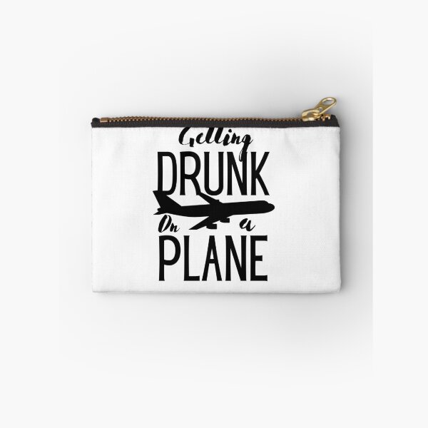 Item preview, Getting Drunk On a Plane, Funny Airplane designed and sold by faridman.