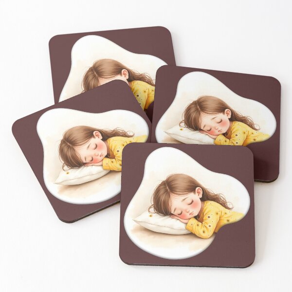 Item preview, Sweet Dreams of a Sleeping Girl designed and sold by Whimsy Works Lab.
