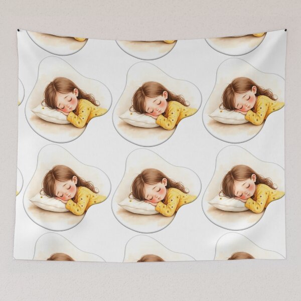 Item preview, Sweet Dreams of a Sleeping Girl designed and sold by Whimsy Works Lab.