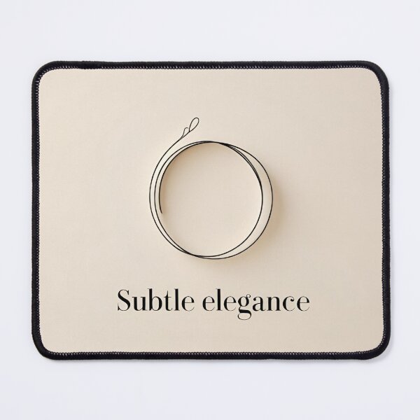 Item preview, Subtle Elegance – Minimal Jewelry Sketch designed and sold by ASKprints.