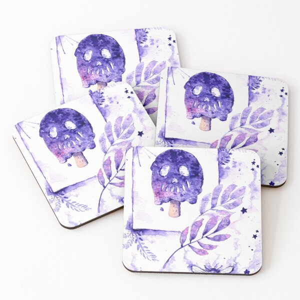 Item preview, purple skull designed and sold by AkiMao.