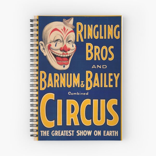 Item preview, Vintage Ringling Brothers Barnum and Bailey Circus Poster designed and sold by IanBakerToons.