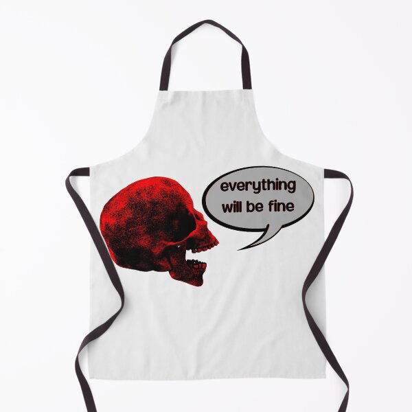 Item preview, Everything will be fine - skull  designed and sold by R-A Designs.