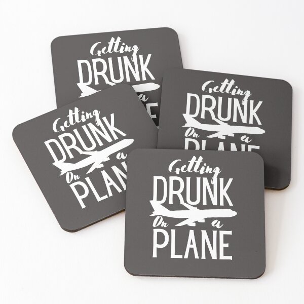 Item preview, Getting Drunk On a Plane, Funny Airplane  designed and sold by faridman.