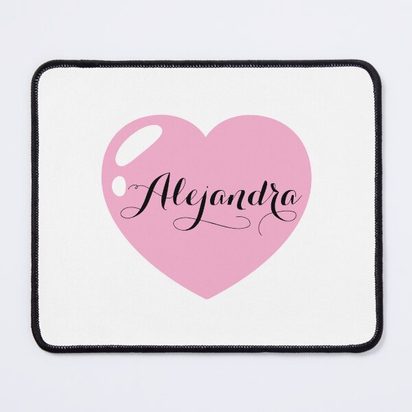 Item preview, Alejandra Name with pink Heart  designed and sold by Monika Howarth.