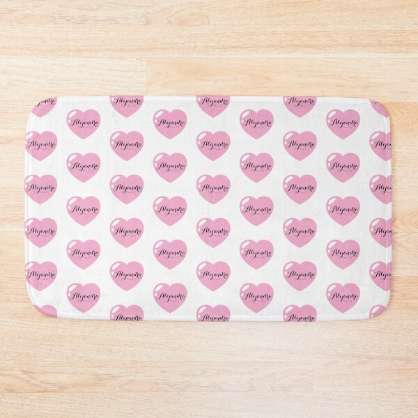 Item preview, Alejandra Name with pink Heart  designed and sold by Monika Howarth.