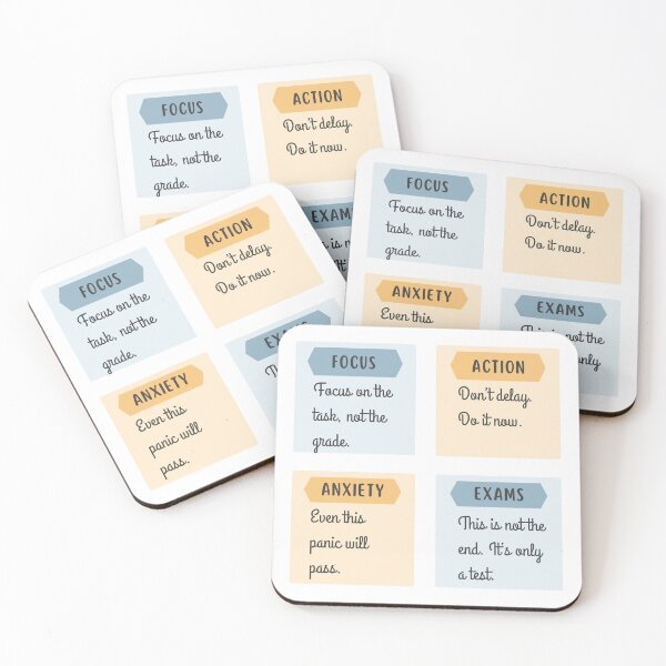 Item preview, Student Flash Card Inspired by Stoicism designed and sold by LexaArtworks.