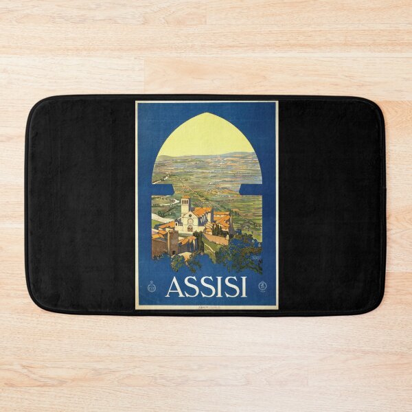 Artikelvorschau, Vintage Assisi Reiseposter | Art-Deco-Stil von Vittorio Grassi | Italienische Landschaft | Wandkunst des frühen 20. Jahrhunderts entworfen und verkauft von artofuniverse.