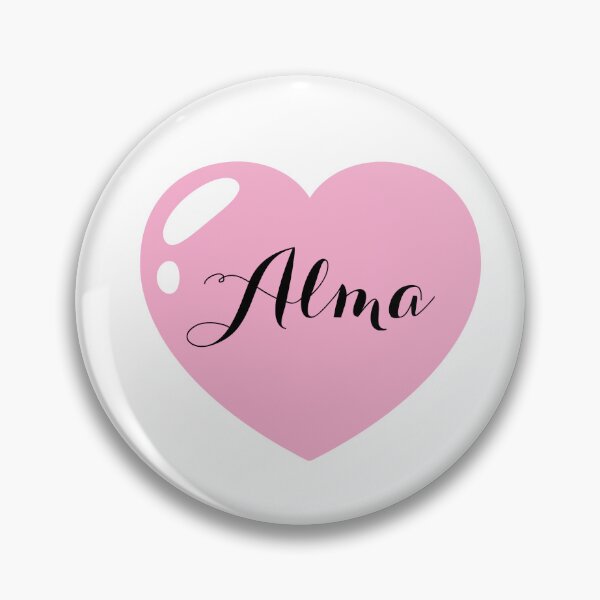 Item preview, Alma Name with pink Heart  designed and sold by Monika Howarth.