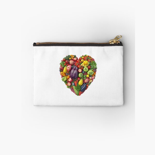 Item preview, Heart made of fruits and vegetables isolated  designed and sold by MiraCleAI.