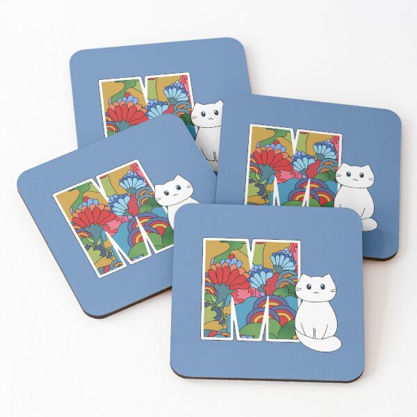 Item preview, Kitty Alphabet - M designed and sold by randompeppercat.