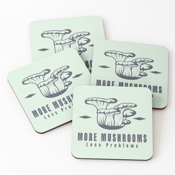 Item preview, More Mushrooms, Less Problems. designed and sold by Milena R..