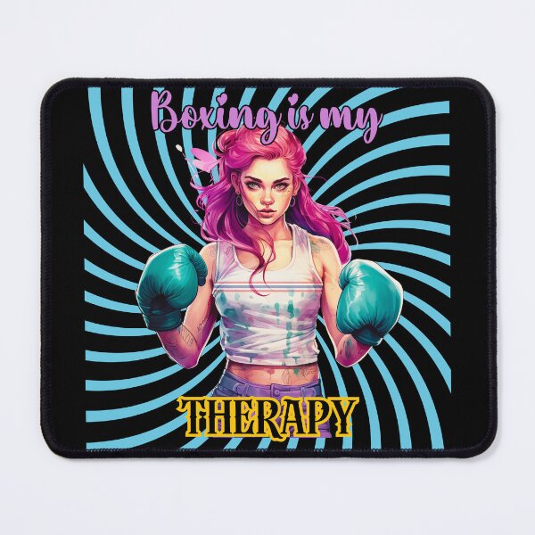 Item preview, Boxing is my therapy designed and sold by M art & design.
