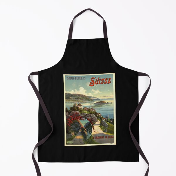 Item preview, Vintage Swiss Travel Poster | Jura-Simplon Railway Art | Romanticized Swiss Landscape | Art Nouveau Poster | Scenic Switzerland designed and sold by artofuniverse.