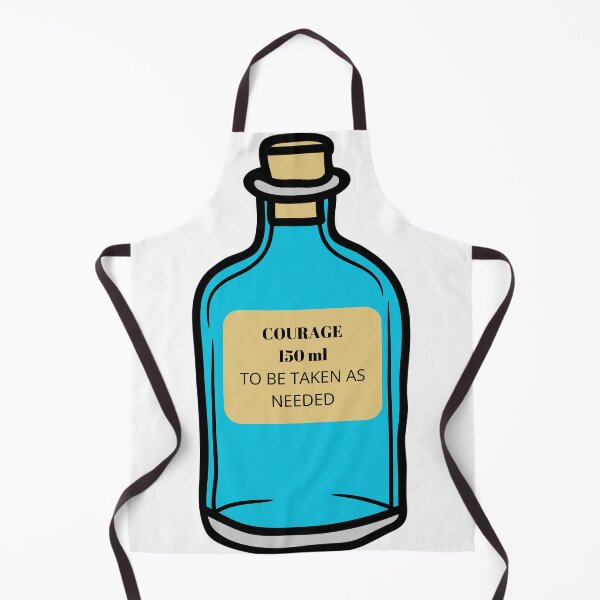 Item preview, Courage in a Bottle – Take as Needed – Funny Motivational Design designed and sold by Teenomix.