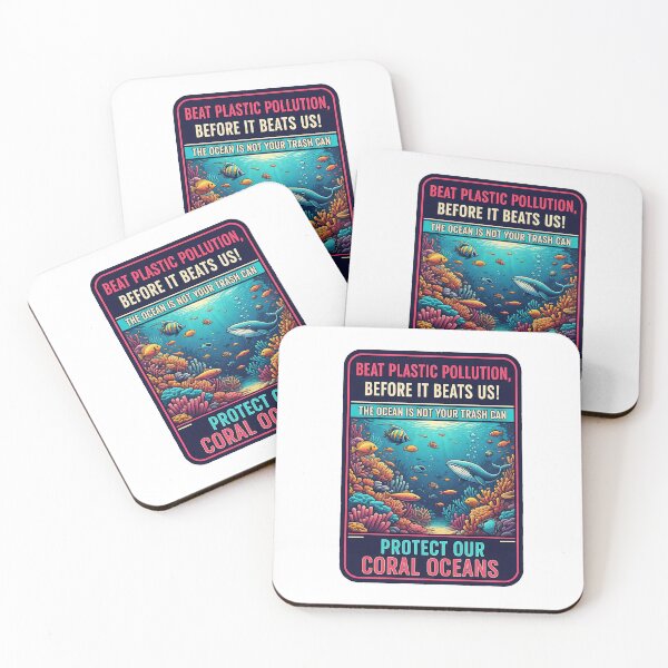 Item preview, Retro 80s Graphic | Ocean and Coral Reef Protection designed and sold by ART-POD-PL.