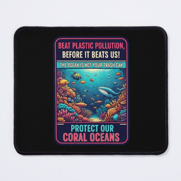 Item preview, Retro 80s Graphic | Ocean and Coral Reef Protection designed and sold by ART-POD-PL.