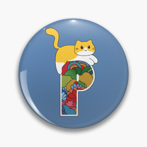 Artikelvorschau, Katzenalphabet - P entworfen und verkauft von randompeppercat.