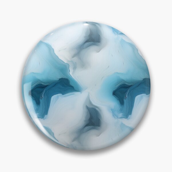 Item preview, Blue and white paint stains texture  designed and sold by MiraCleAI.