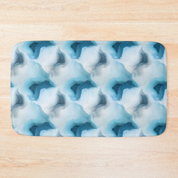 Item preview, Blue and white paint stains texture  designed and sold by MiraCleAI.