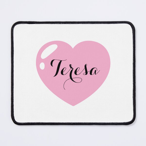 Item preview, Teresa Name with pink Heart  designed and sold by Artbymonika.