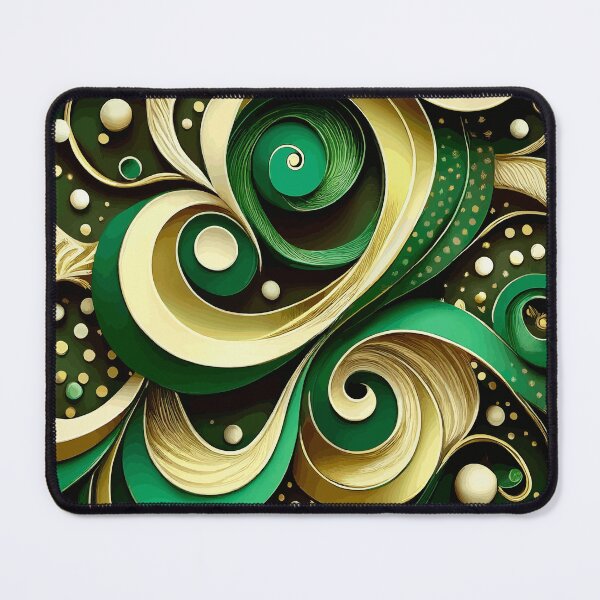 Item preview, Colorful Abstract Fibonacci Art 43 designed and sold by Vicky Brago-Mitchell®.