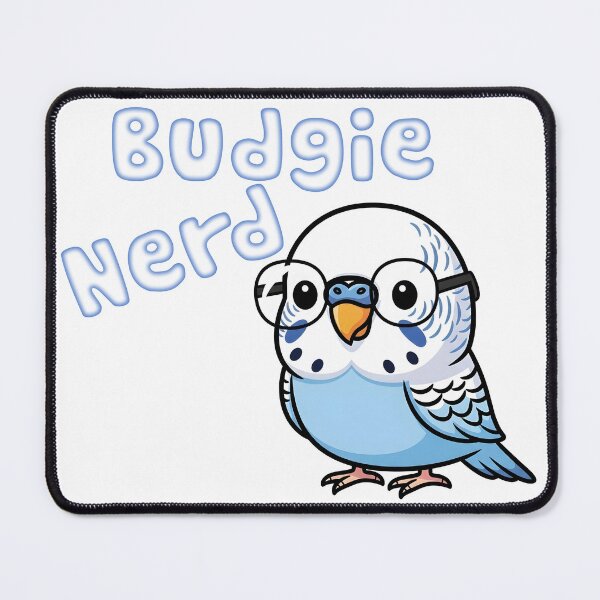 Item preview, Budgie Nerd designed and sold by MysticArtemyst.