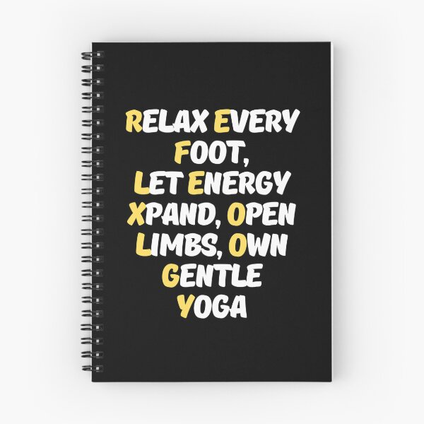 Item preview, Relax Every Foot, Let Energy Xpand, Open Limbs, Own Gentle Yoga. designed and sold by klineart ★★★★★.