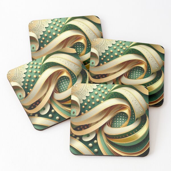 Item preview, Colorful Abstract Fibonacci Art 42 designed and sold by Vicky Brago-Mitchell®.