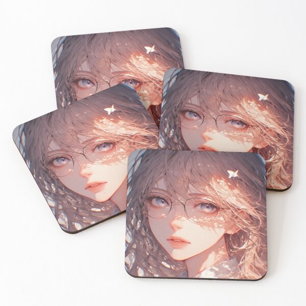 Item preview, “Daydream Light – Soft Girl with Butterfly Glare” designed and sold by NegarTv Designs.
