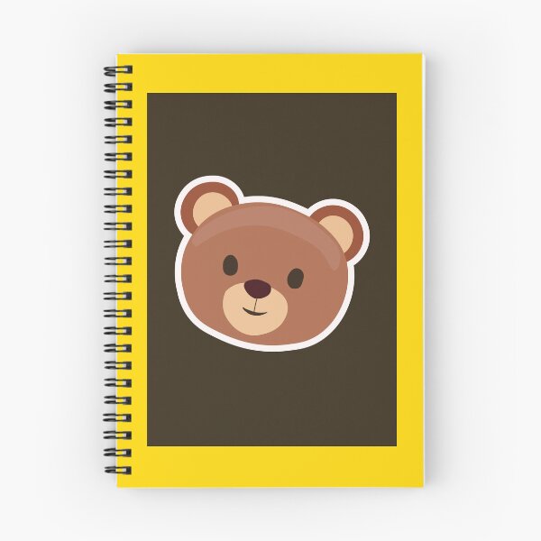 Item preview, BEAR FACE STICKER designed and sold by Orange Cart.
