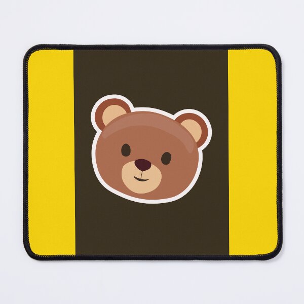 Item preview, BEAR FACE STICKER designed and sold by Orange Cart.