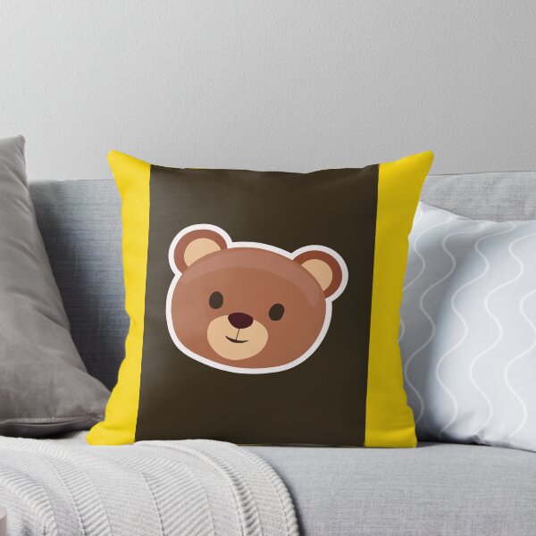 Item preview, BEAR FACE STICKER designed and sold by Orange Cart.