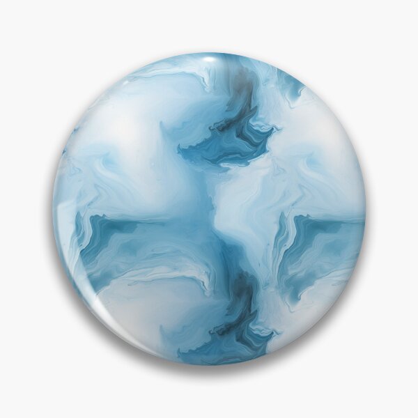 Item preview, Blue and white paint stains texture  designed and sold by MiraCleAI.