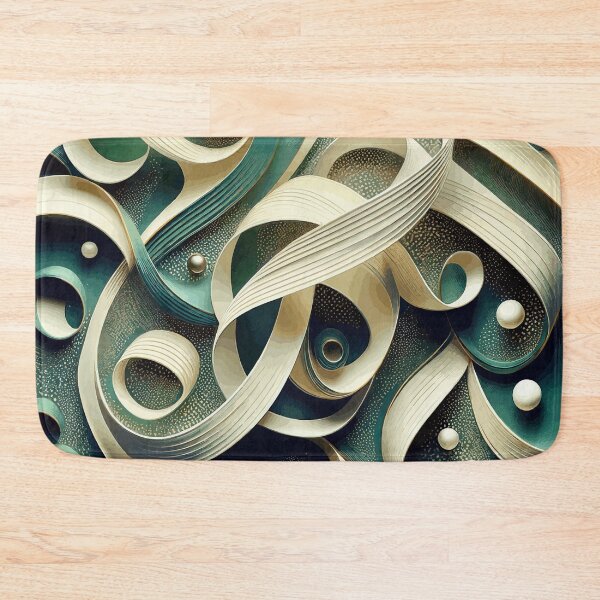 Item preview, Colorful Abstract Fibonacci  Art 33 designed and sold by Vicky Brago-Mitchell®.