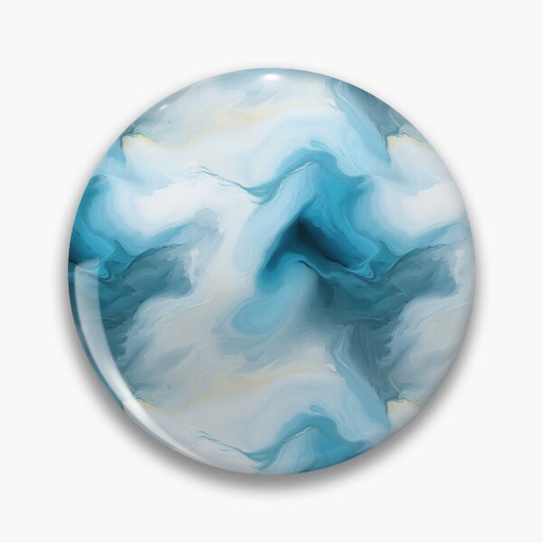 Item preview, Blue and white paint stains texture  designed and sold by MiraCleAI.