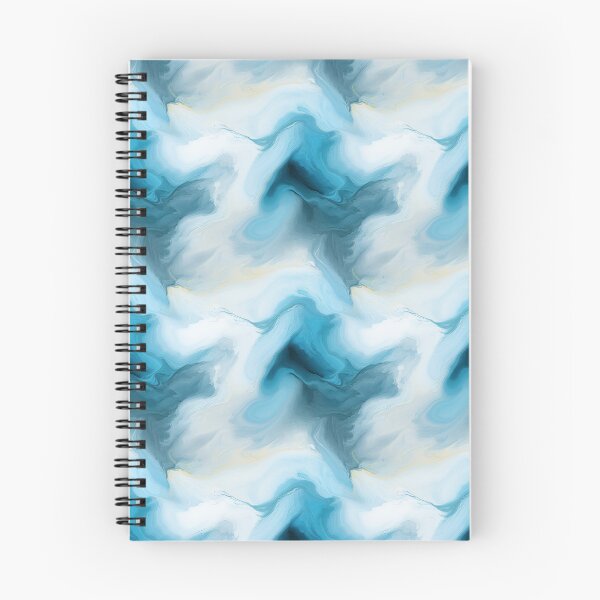 Item preview, Blue and white paint stains texture designed and sold by MiraCleAI.