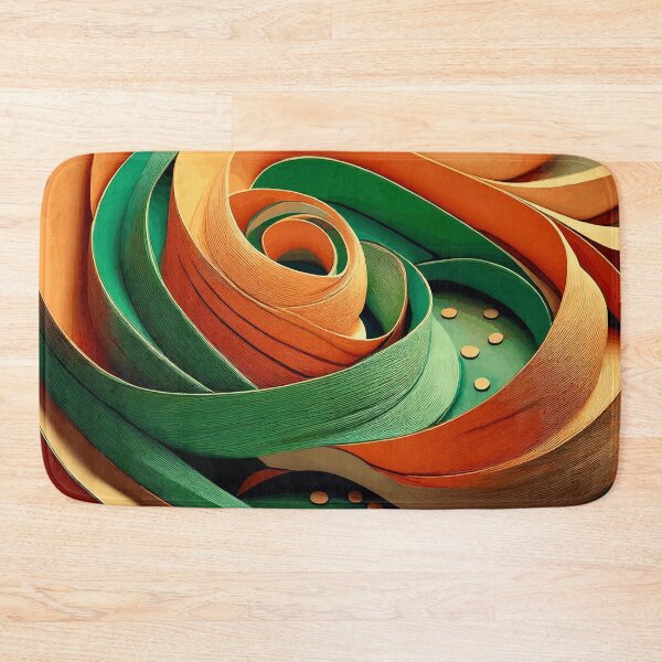 Item preview, Colorful Abstract Fibonacci Art 32 designed and sold by Vicky Brago-Mitchell®.