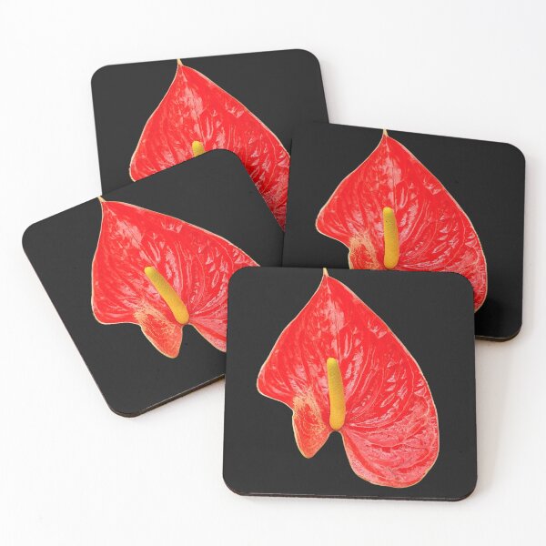 Item preview, Anthurium Flower Botanical Art Print designed and sold by bvdesignart.
