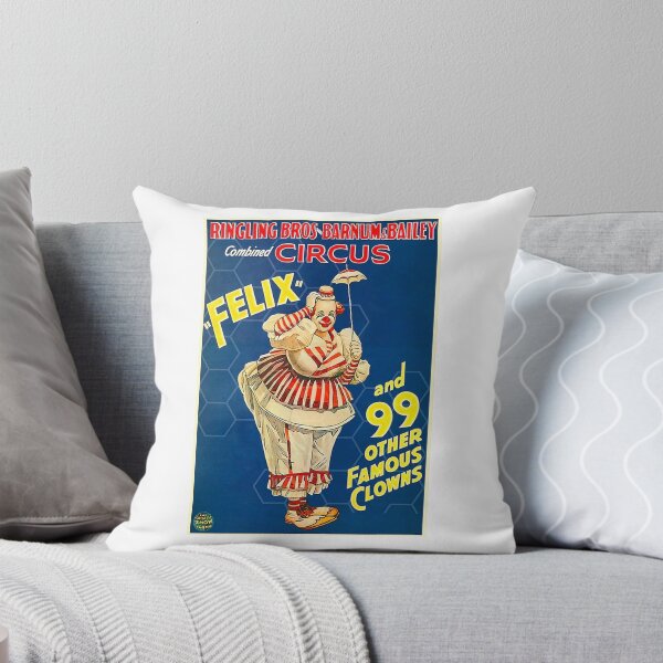 Item preview, Vintage Felix the Clown Circus Poster designed and sold by IanBakerToons.